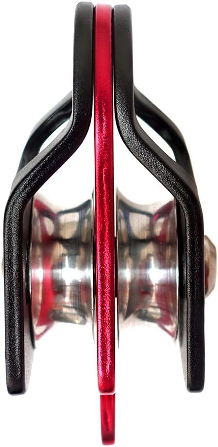 GM CLIMBING 40kN Micro Double Pulley Prusik Minding Ball Bearing UIAA CE for Progress Capture System Rigging Hauling Rescue Arborist Tree Climbing : Sports & Outdoors