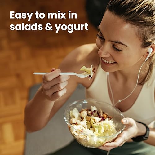 Miniatura 7 de Sanar Naturals Semilla de lino molido, 8 onzas  Gran fuente de Omega 3,6,9, fibras dietéticas, lignanos y proteínas