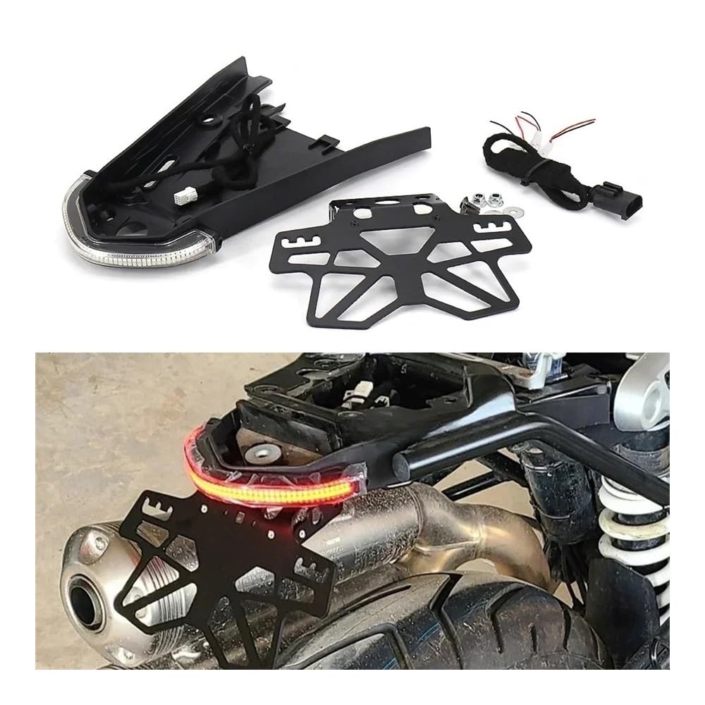 Stop Luce Posteriore Moto Luci Posteriori per Moto, Luce Freno A LED, Luce Posteriore, Indicatore di Direzione, Lampeggiante per R Nine T, per Scrambler R9T