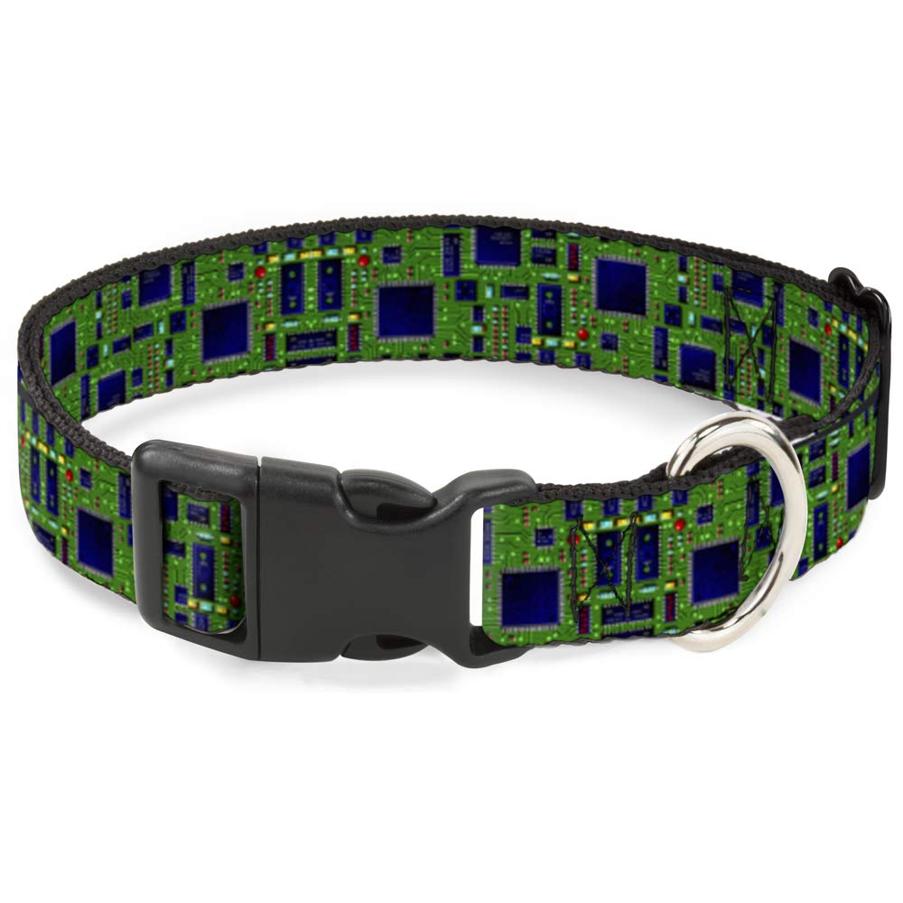 Clip col plastique Circuit Board2 ajustable 15-66 cm pour la securite du chien