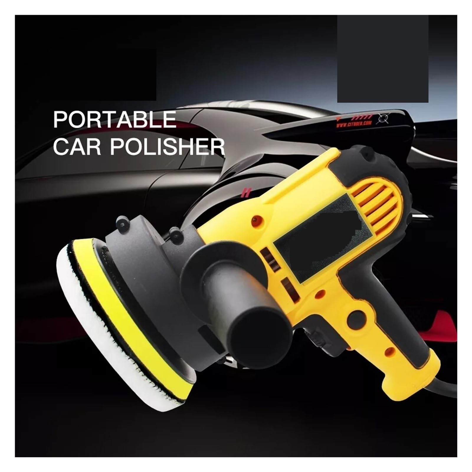 Lucidatrice for auto elettrica 600W 3500rpm automatica Levigatrice Piccoli strumenti portatili for ceretta polacca Funziona Senza Intoppi
