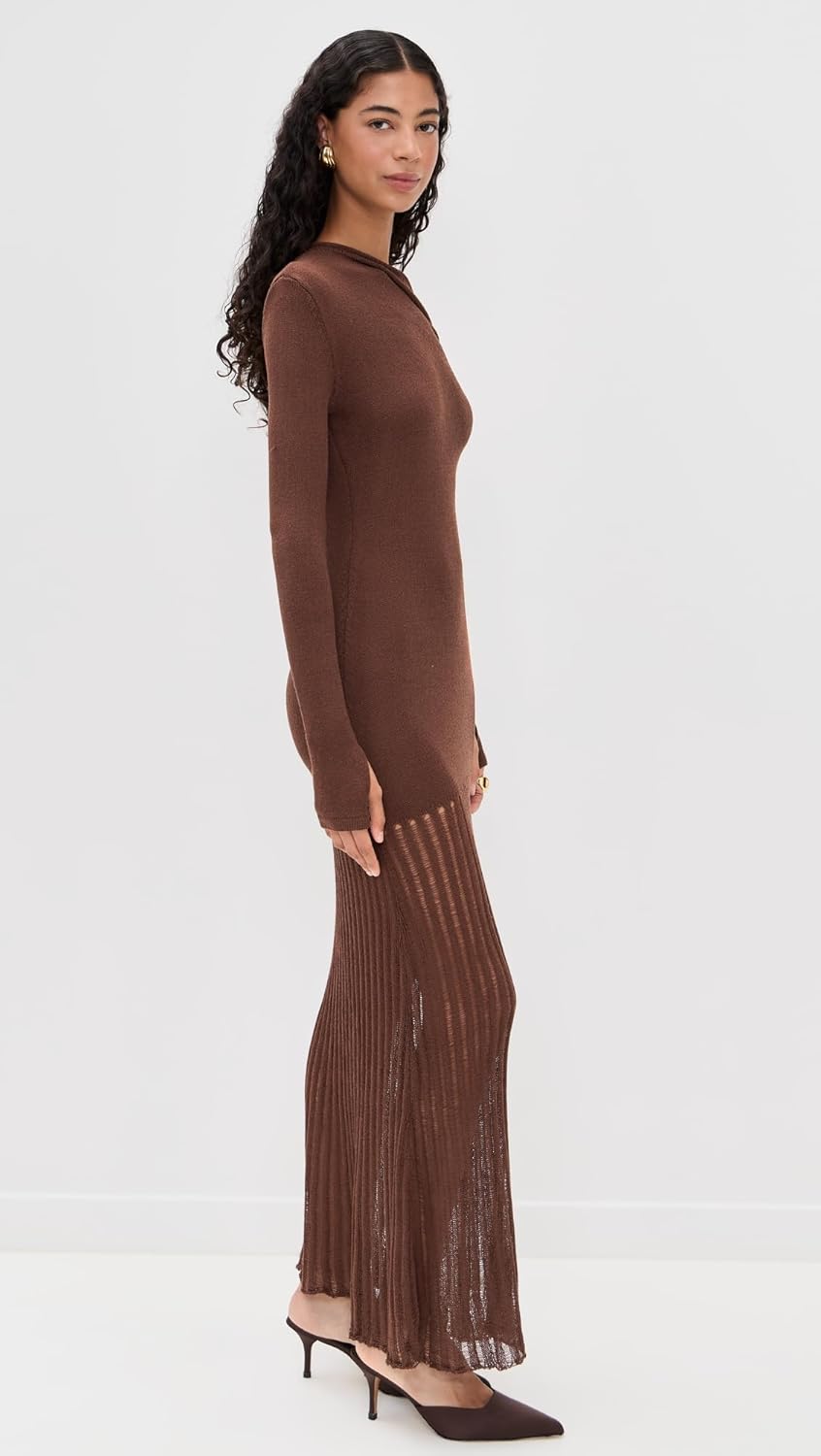 Seven Wonders Women's Greta One Shoulder Knit Maxi Dress - Image 3