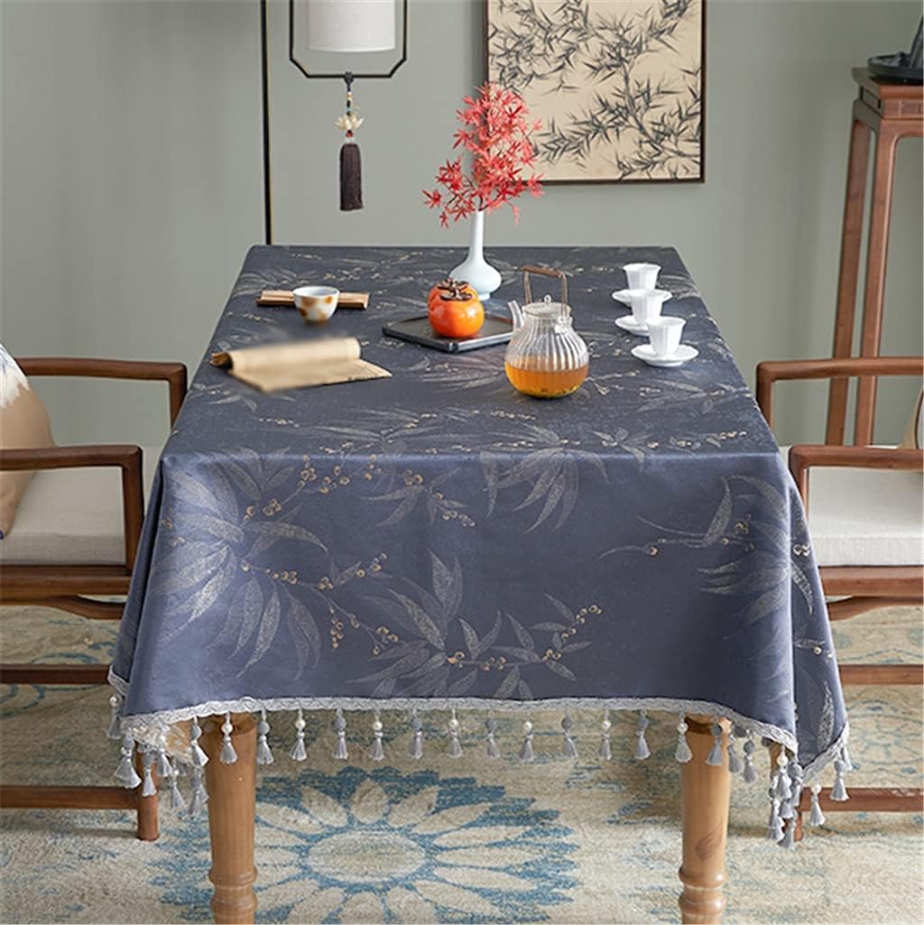 Chinese Tablecloth Country Pastoral Coffee Table Dining Table Cloth Fabric(130 * 220cm)