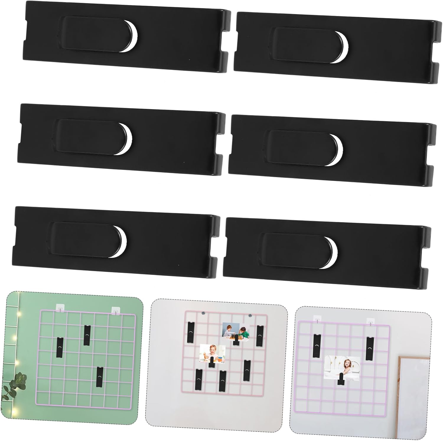 8pcs Hook Heavy-Duty Wall Hooks for Grid Wall Accessories Versatile Design for Organized Display for Use