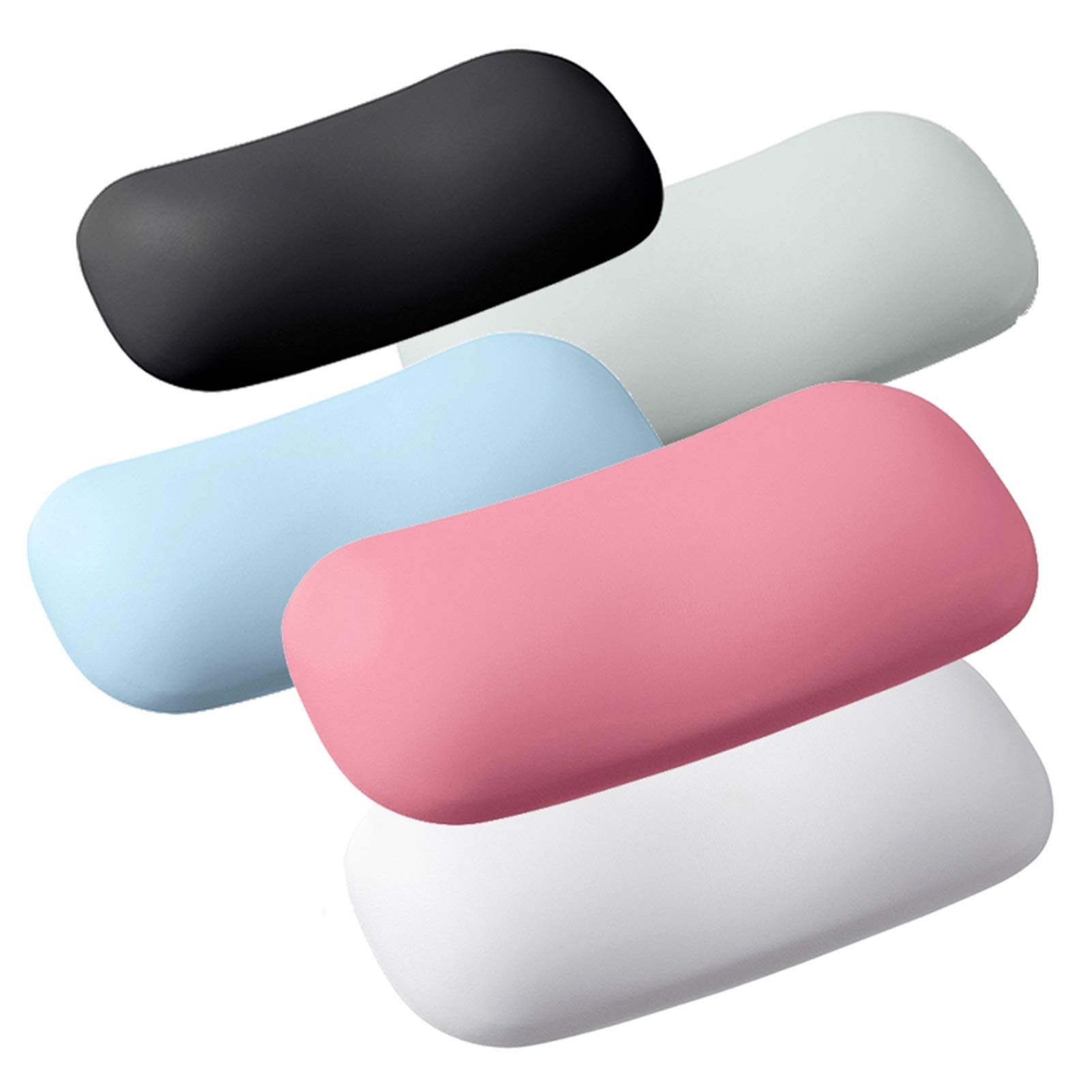 Ergonomische Handgelenkauflage Set Ergonomie Gelee Kieselgelgel Handgelenkstütztüte mit delikatem Einzelhandelspaket Super Komfortables weiches Pad für Büro Menschen für Mauspad und Tastatur