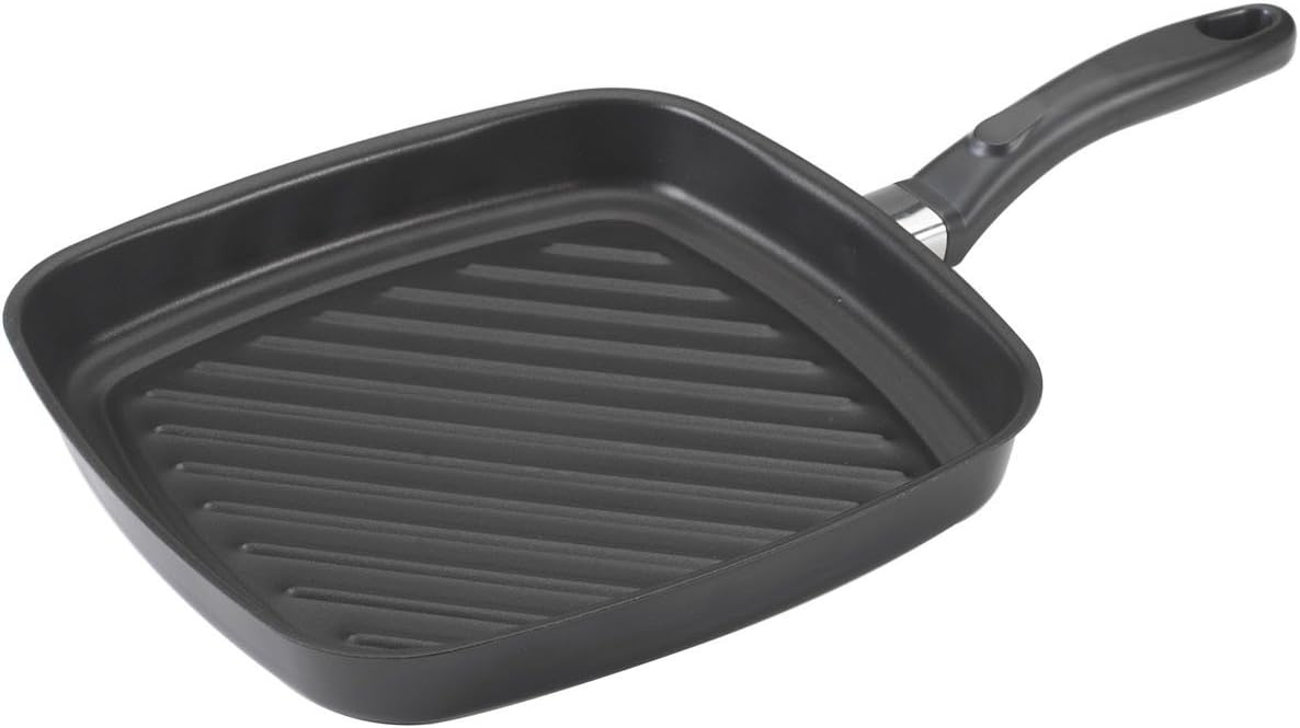 Nordic Ware Professional Weight Searing Grill Pan Gray, 11 Inch