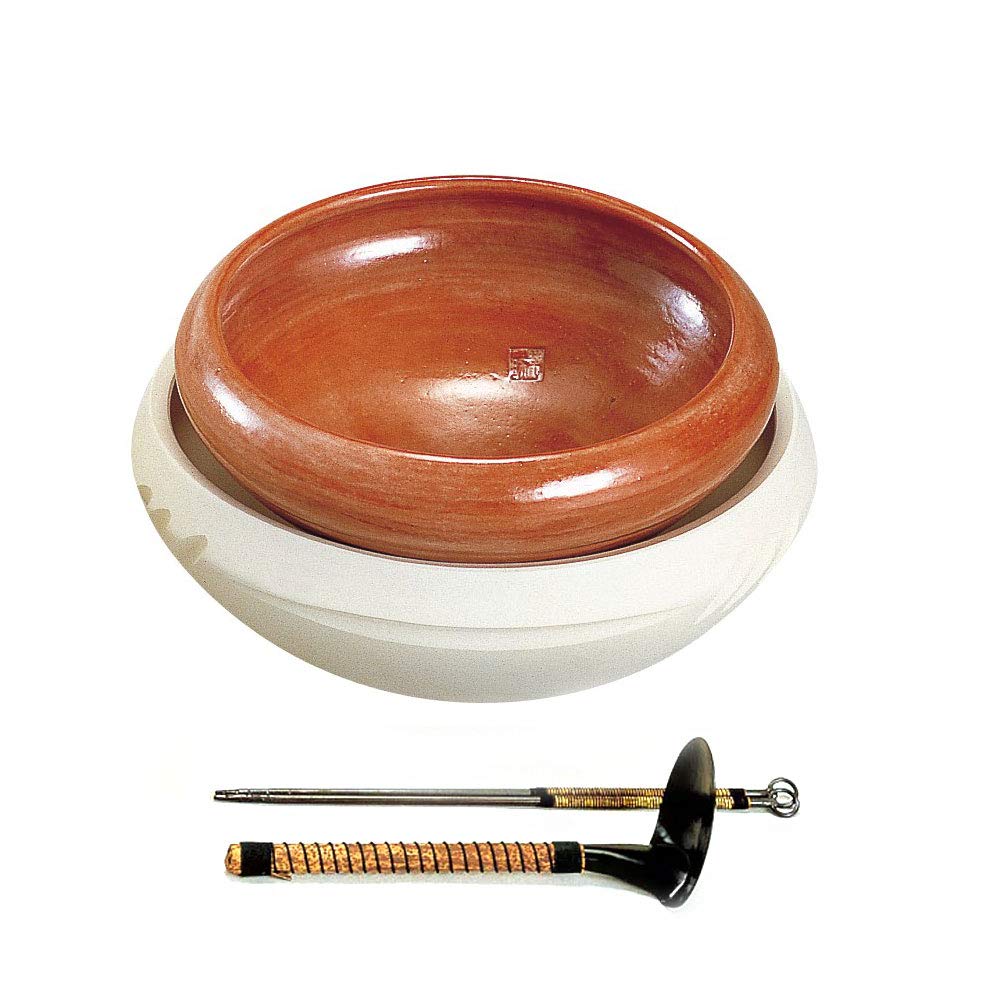 茶道具 半田一双セット 楽入 半田灰器 / 長火箸 底取 一揃 【公式通販】