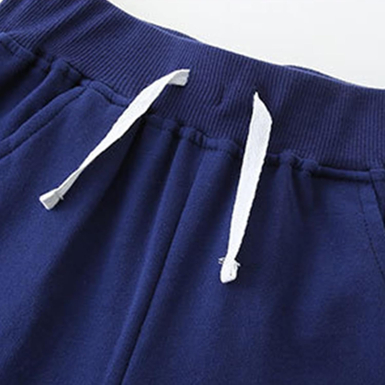 Kids Drawstring Shorts with Pockets for Casual Daily Life Swimming Active Fishing Outdoor Activities