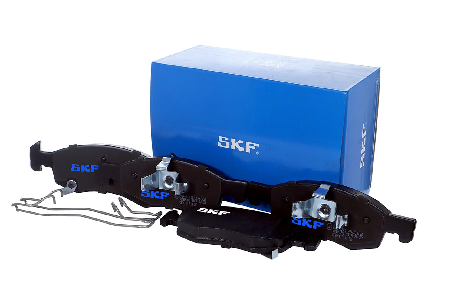 Skf Vkbp 80138 A Kit Pastiglie Freno, Freno A Disco-image