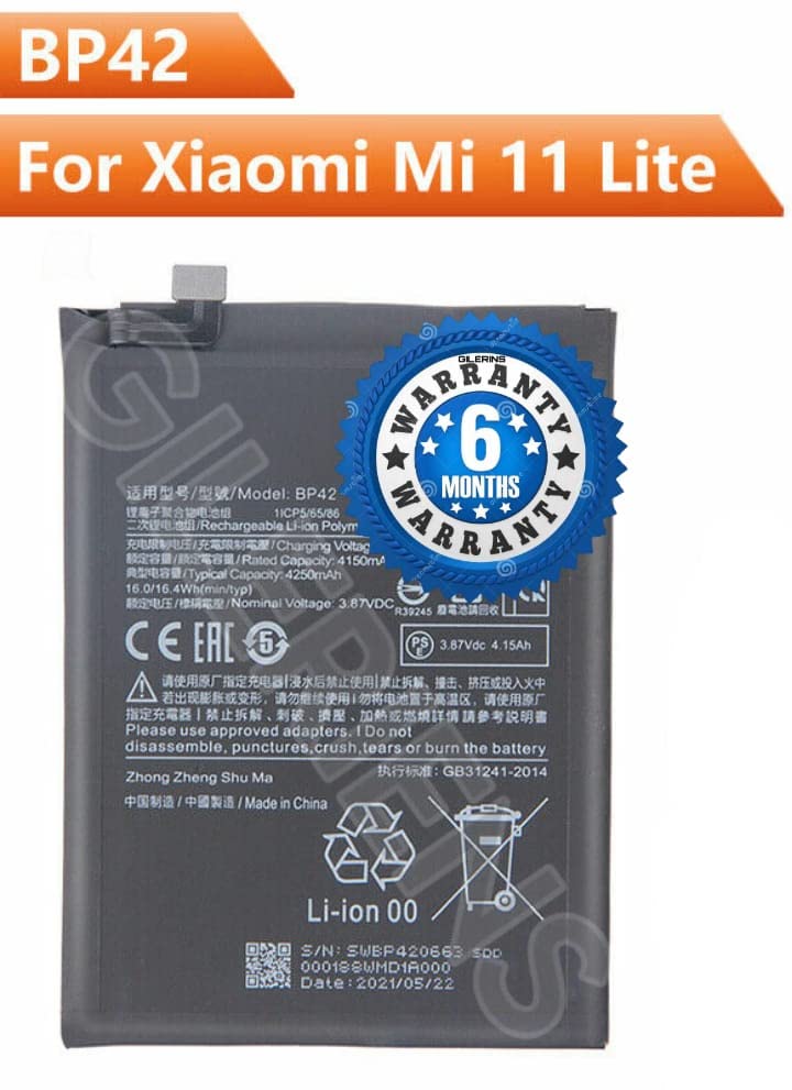 Image of THE BATTERY STORE Original BP42 Battery for REDMI Mi lite BP42 Mobile Battery with 6 Month Warranty and high Capacity Battery Backup.(for MI BP42)