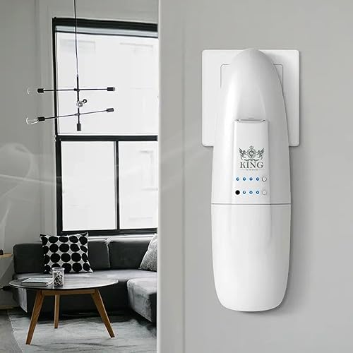 Miniatura 2 de Difusor de hasta 500 pies cuadrados de cobertura, nanotecnología, difusor de aceite con enchufe, aceites esenciales (botón), para el hogar y la