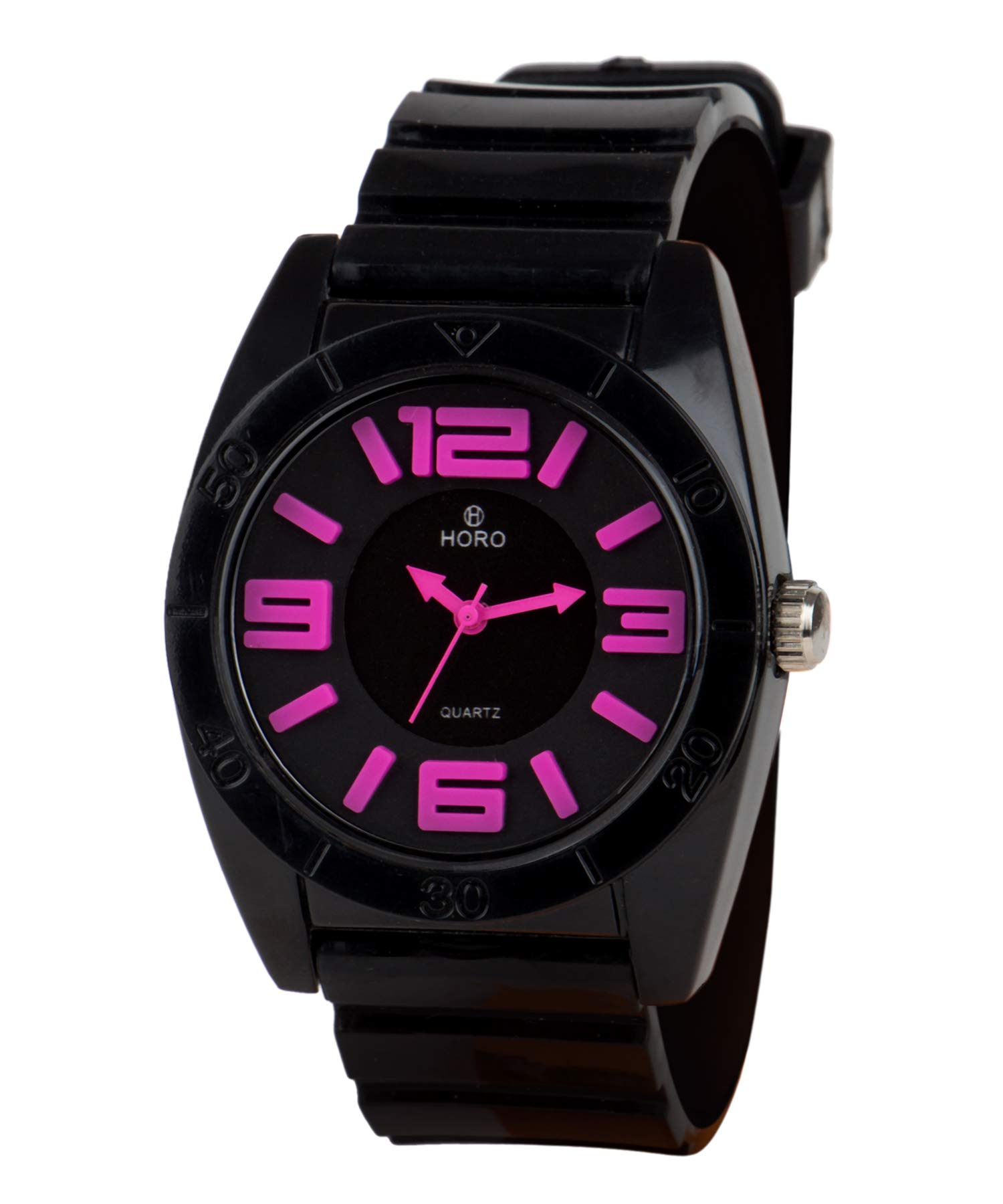 HORO (Imported Analog - Black Dial Kids Watch- 33 x 30 mm (Quartz Movement - Black Resin Case) (B01LARQVEU) Amazon Price History, Amazon Price Tracker