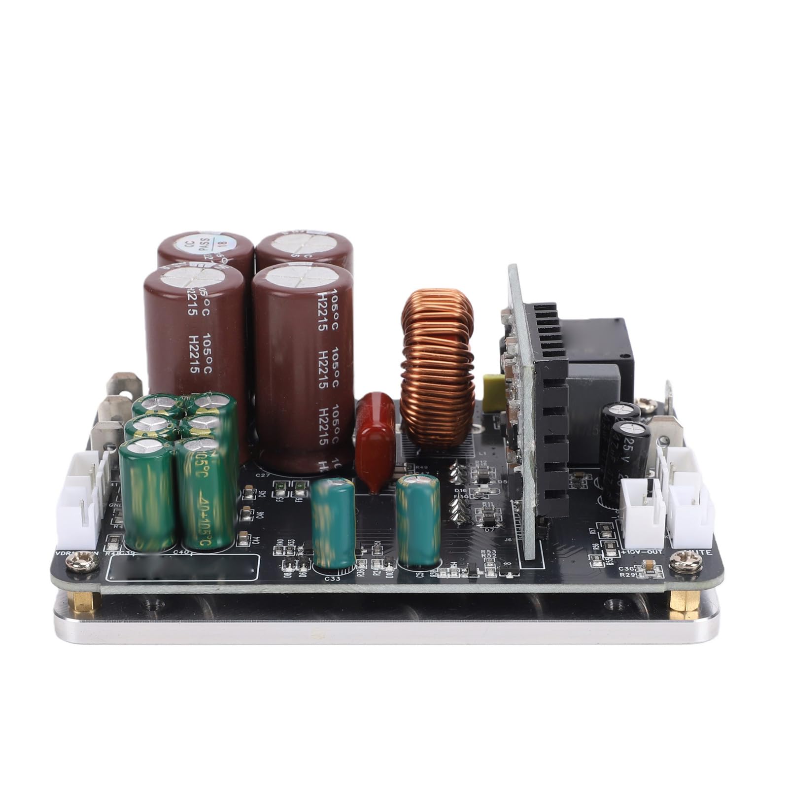 Hyuduo Płyta Wzmacniacza Audio HiFi Moduł Mono Klasy D 700W 4Ω 380W 8Ω 10 Hz-35 KHz z Podwójnym Zasilaniem Ochrona Termiczna dla Domowego Samochodowego Przemysłowego Sprzętu Audio