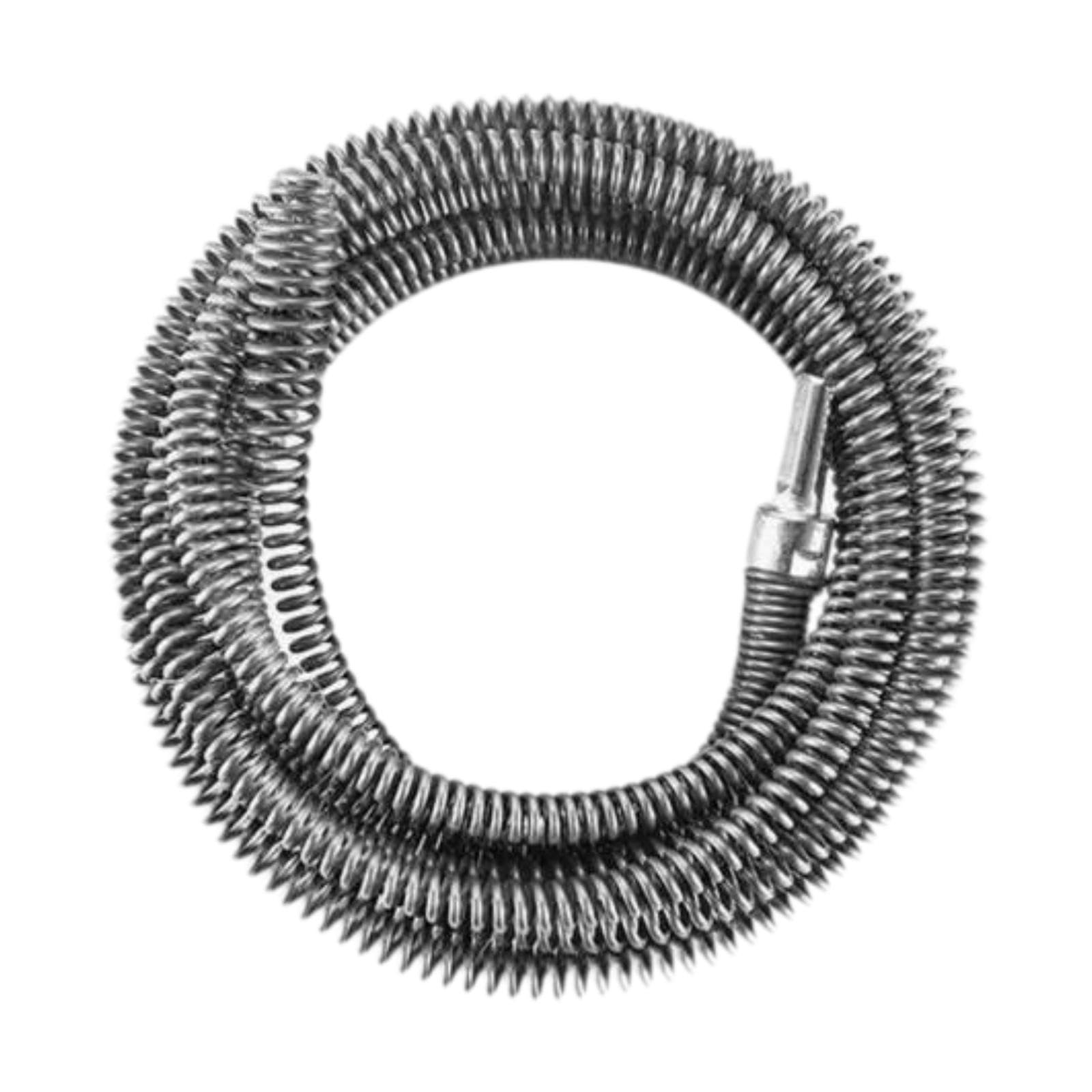 MERIGLARE Desatascador de Desagües con Resorte, Fácil de Instalar, 16 Mm, Flexible con Resorte, Herramienta de Desatasco para Obstrucciones de, 10m