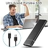 Ultra Fast External SSD, Portable Mobile Solid State Drive, Ideal for Computers, Mobile Phones Blue,8TB