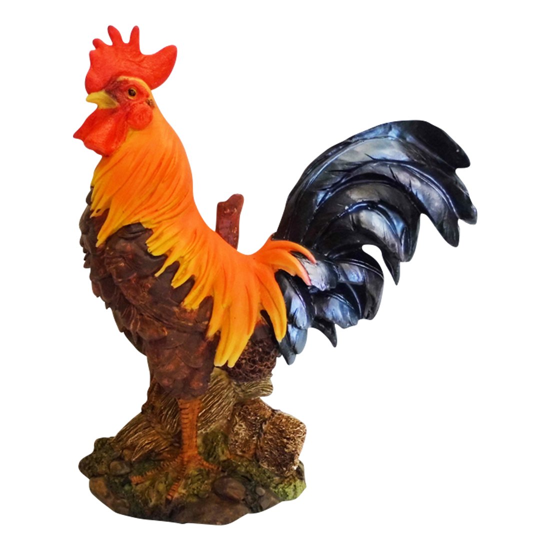 Rooster Statue 12 Inch Tall