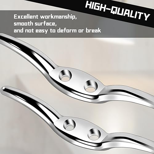 Miniatura 2 de 4 ganchos para cable de persianas, soporte de cable ciego de aleación de zinc con tornillos, cuerda de seguridad, cuerda de ventana, gancho para