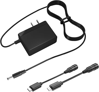 Charger for Phonak Hearing Aid Power Supply Kit 5V 2A USB-C & Micro USB Cable Compatible with Lumity P90R L90R P90 L90 B90 Go Case 0459 Dock BTE RIC Combi Ease Life Slim Audeo PartnerMic AC Adapter