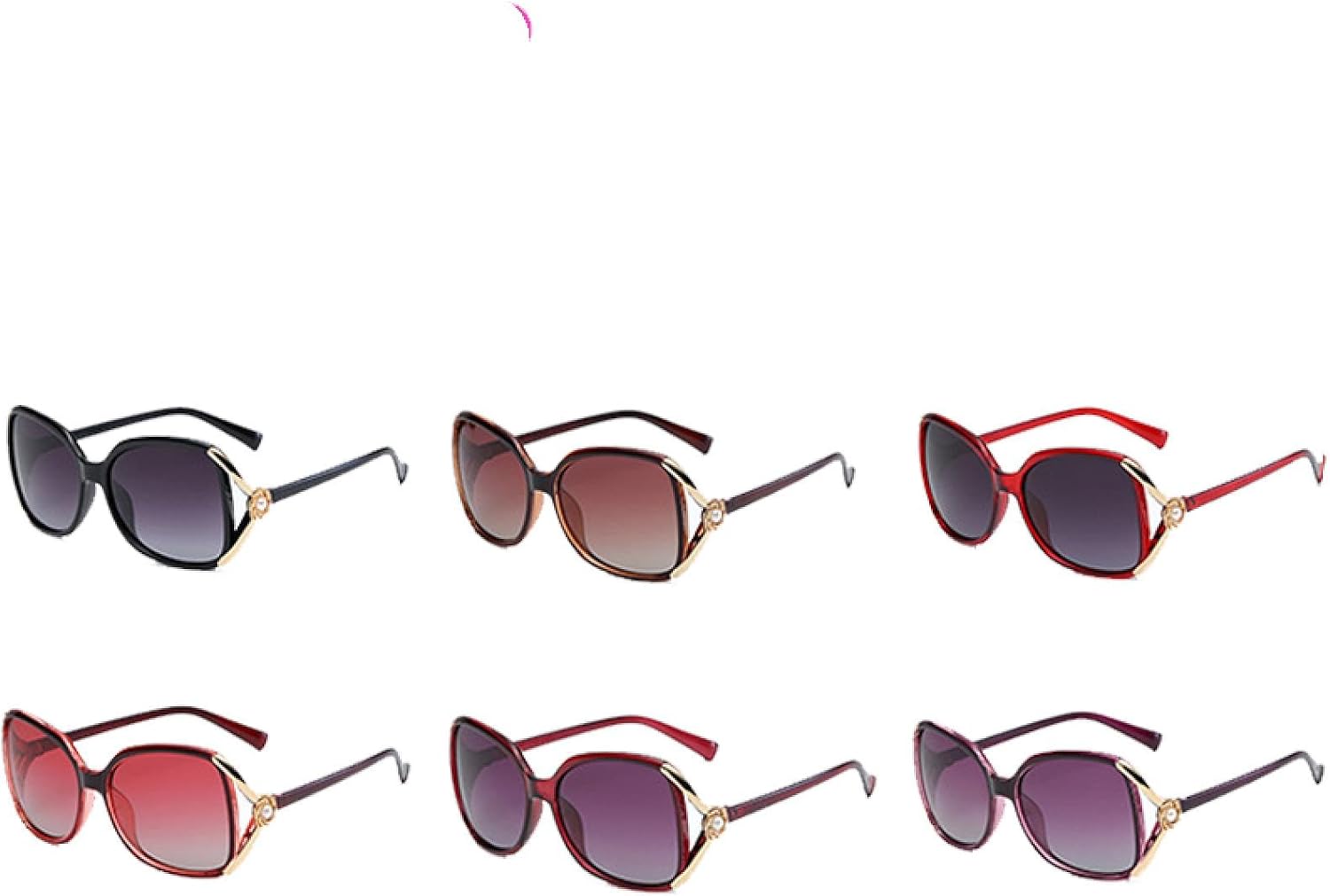 Premium Luxury Oval Women Men Trend Retro Big Frame Shades Outdoor Street Photography Sunglasses Uv400 image 2