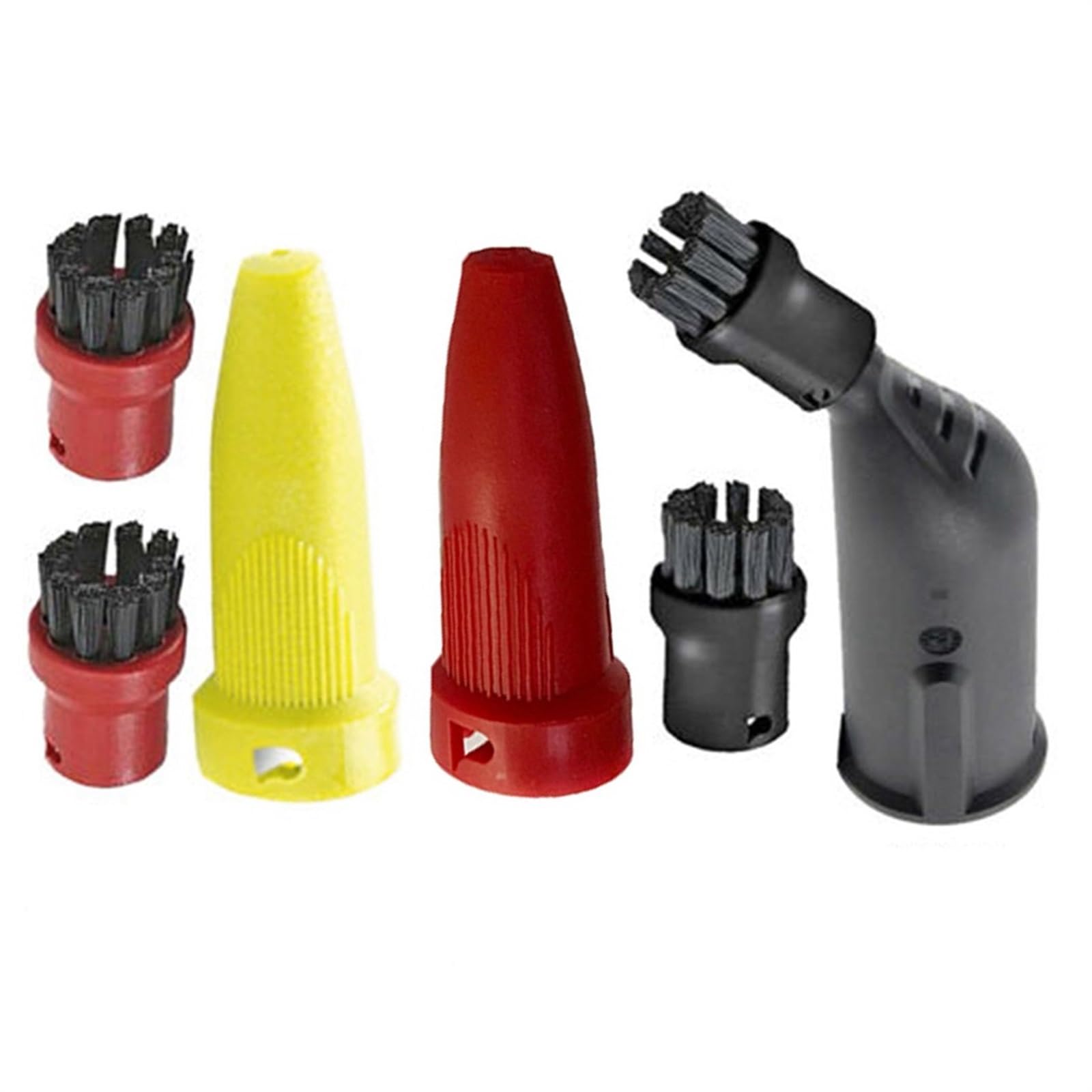 Boquilla de Potencia for Limpiador a Vapor Serie SC SC 1 2 3 4 5 SI 4 SG 4 Aspiradora barredora Reemplazo de Boquilla de aspiración Accesorios para máquinas de Limpieza a Vapor(7pcs)