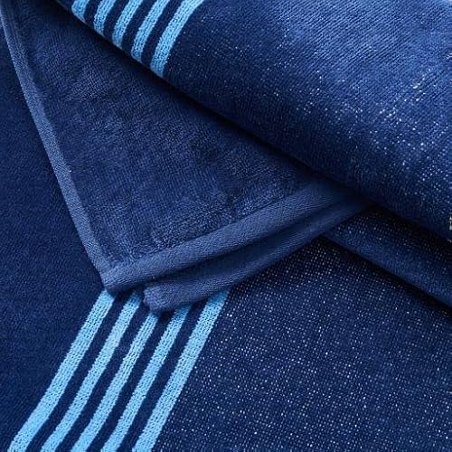 Great Bay Home Large Beach Towel Set Of 2 - Nautical Beach Towels For Adults And Absorbent Velour Pool Towels With 100% Cotton - Lightweight Quick Dry, 2 Pack - 30Inch X 60Inch #TOP5