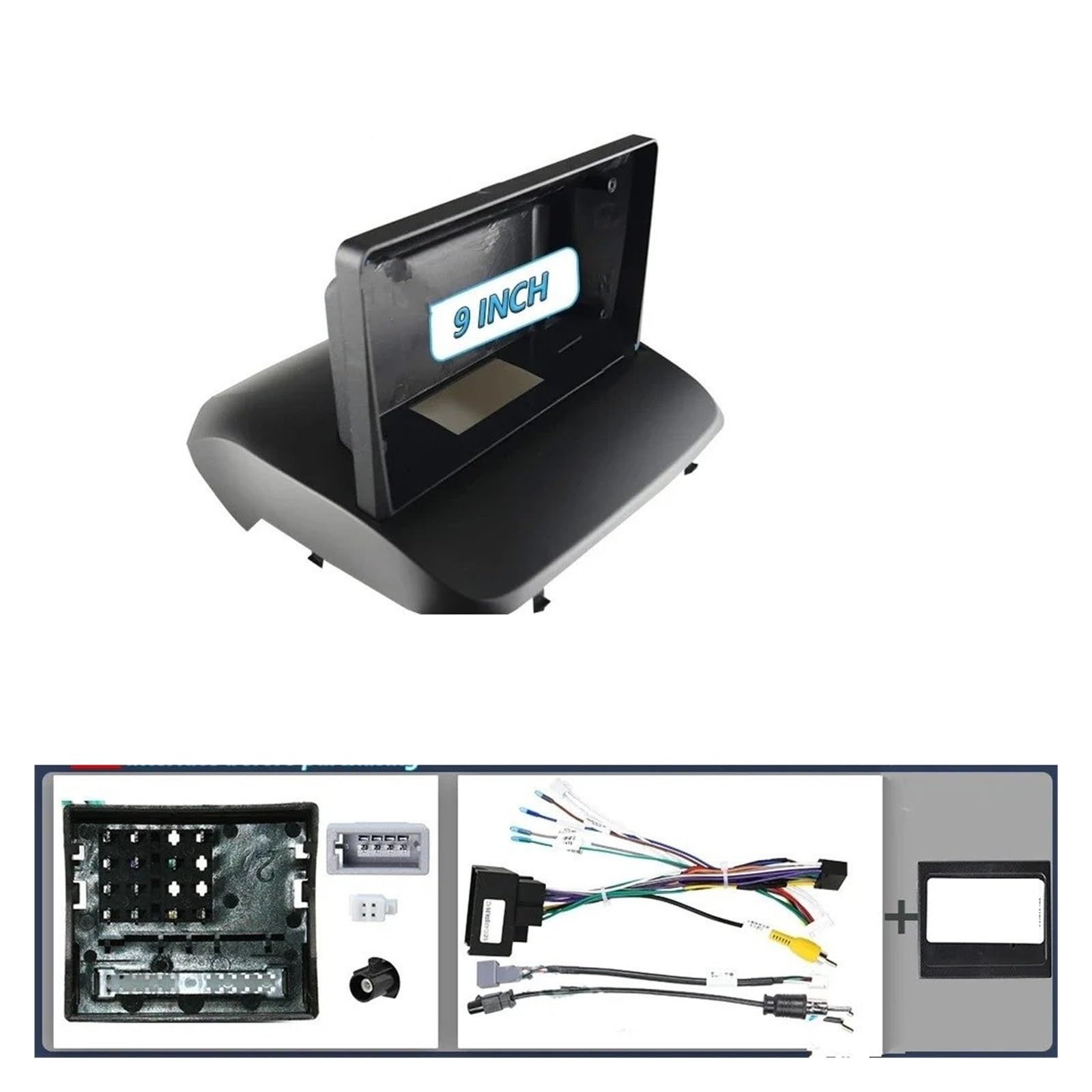 Radio Panel Set Para Peugeot 3008 2013-2016 Adaptador Fascia Marco Coche Caja Canbus Decodificador Android Radio Kit Panel Montaje Tablero Vídeo Fascia Marco