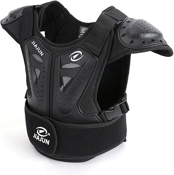 Kids Dirt Bike Body Chest Spine Protector Vest Protective for Dirtbike Motocross Skiing Snowboarding