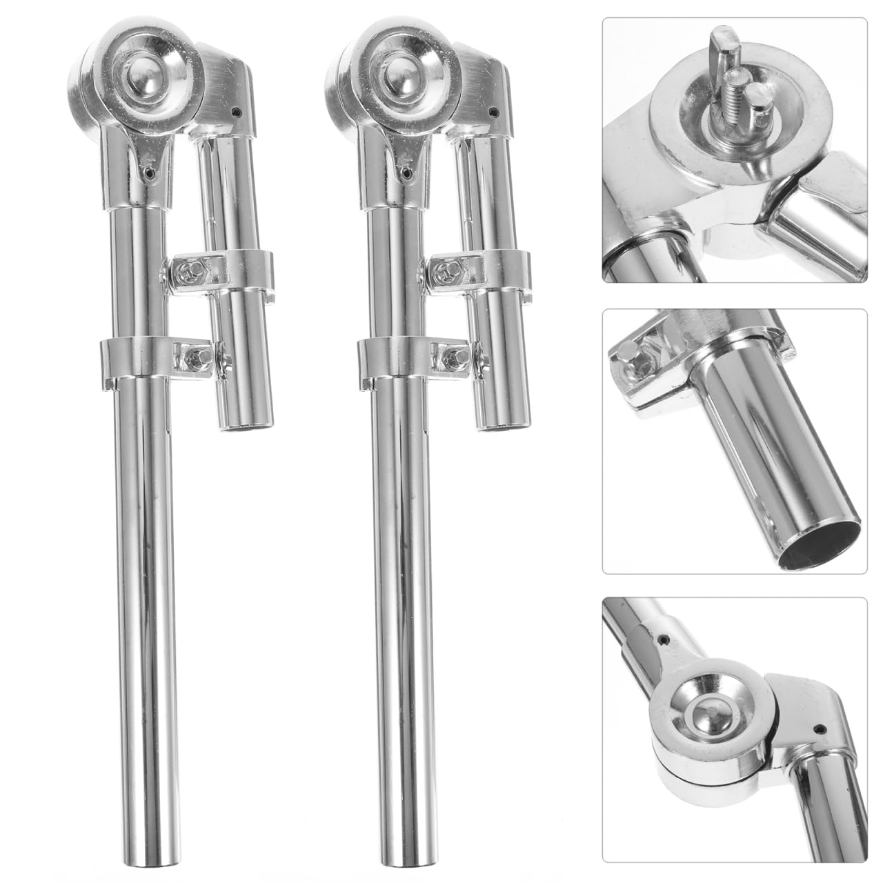 Support Métallique Pour Caisse Claire - Support De Conduite D'eau En Aluminium Légèreté Et Stabilité Pour Instruments À Percussion Longueur Ajustable