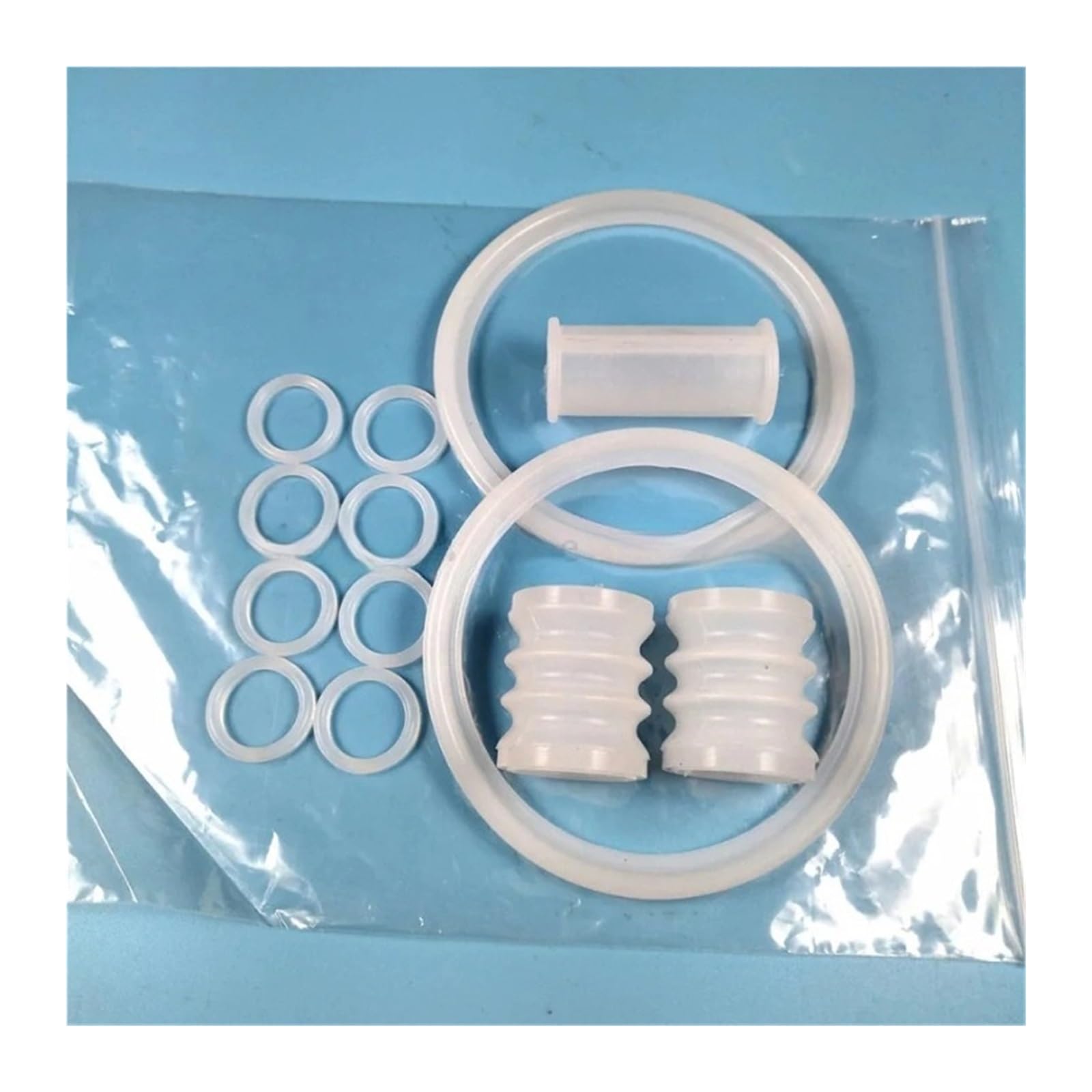 liangxiaous Soft Serve Ice Cream Maker Spare Part, Compatible for VEVOR Ice Cream Silicone Seal Ring and Tube Components