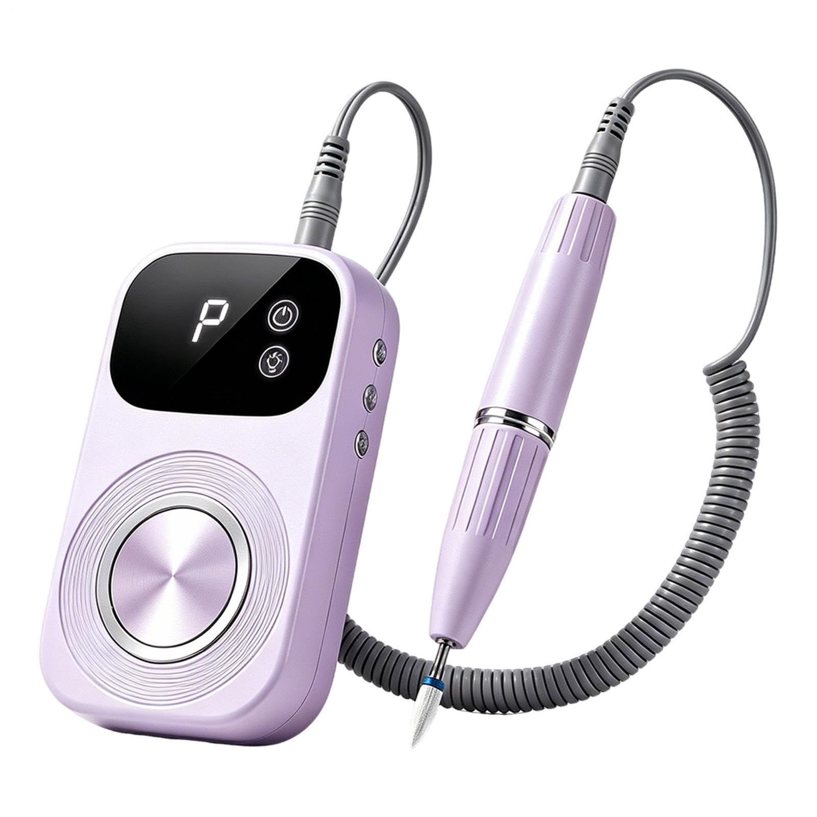 Per Unghie Elettrica Strumenti Da Manicure Portatili Elettrici | Kit Frese E Lime Per Unghie Spesse per Mani e Piedi Pedicure Cuticole Donne Principianti
