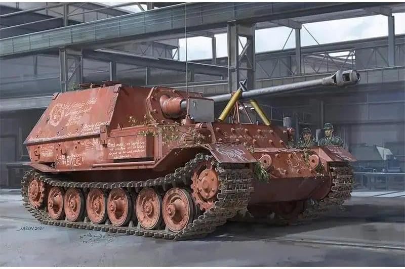 35A044 1:35 Scale Model Kit Ferdinand 150100 Final Pro Vehicel Jagdpanzer SD.KFZ.184