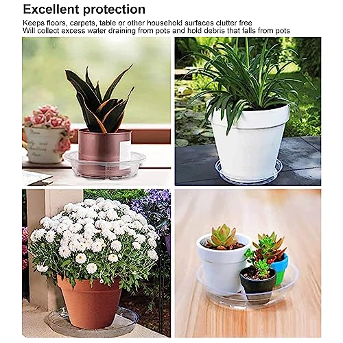 Bandeja de Pires para Plantas, 20 Unidades, Vaso de Flores, Suporte, Plástico para Animais de Estima