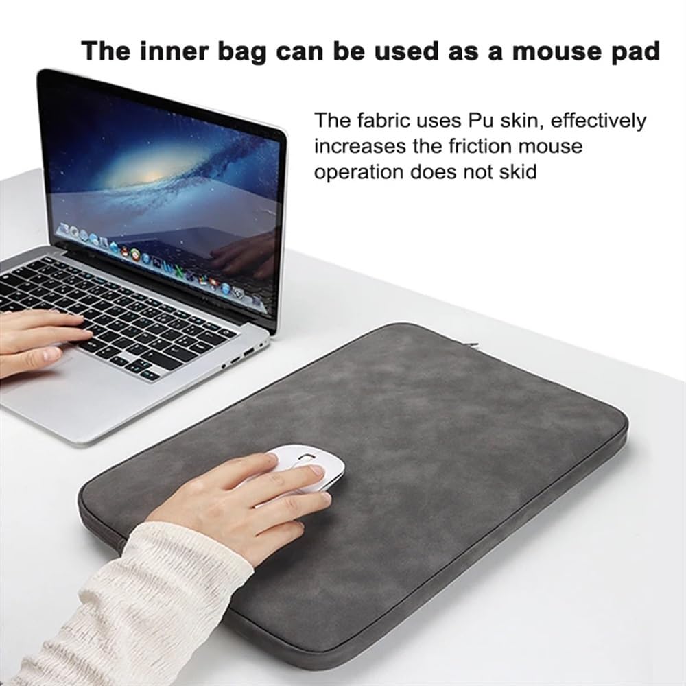 2 szt. wodoodporna skórzana torba na laptopa pokrowiec 13 14 15 cali etui do wszystkich modeli komputerów notebooka etui na komputer
