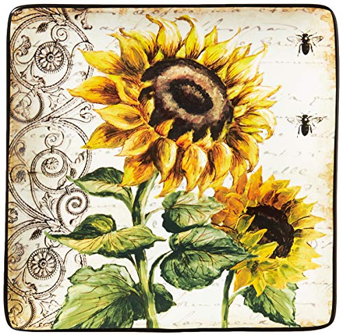 Certified International French Sunflower 16 Pc. Dinnerware Set, Service For 4, Multicolored #TOP2