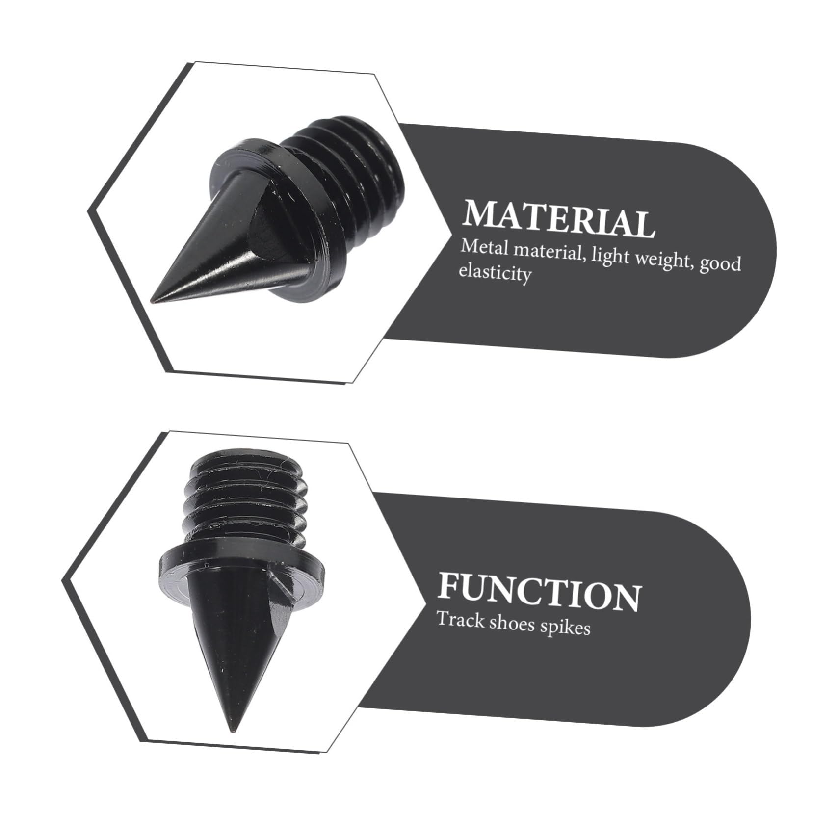 Amazon | UTHCLO 16個陸上スパイク 交換用スパイク 短距離走用シューズ