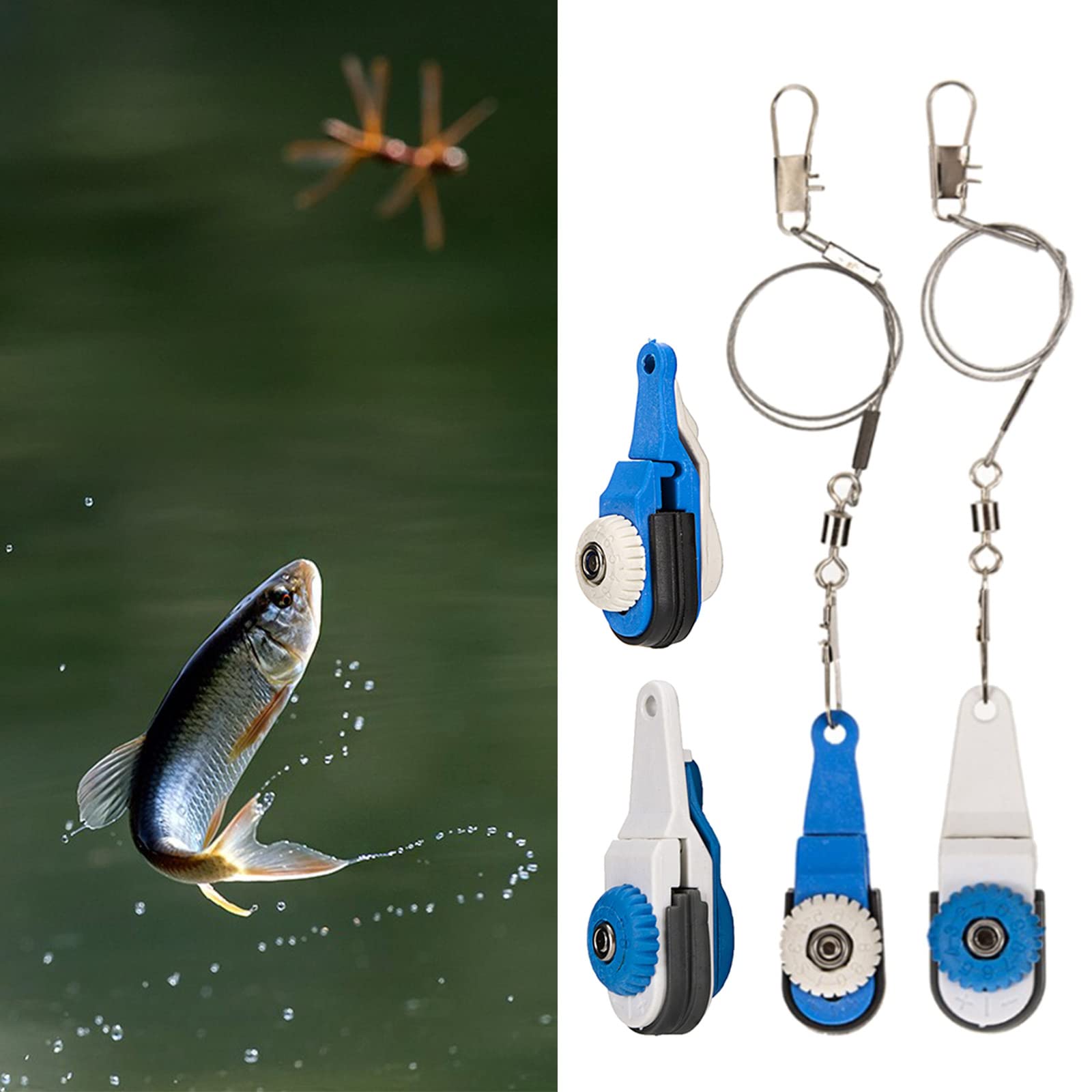 KAKASEA Heavy Tension Release Clips for Fishing Kites Planer-Board Downrigger