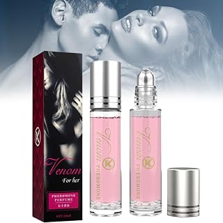 Wurlis Pheromone Perfume, Vulani Perfume, Vulani Pheromone Perfume, Roll on Pheromone Perfume, Pheromone Roll on Perfume for Women Attract Men (2pcs)