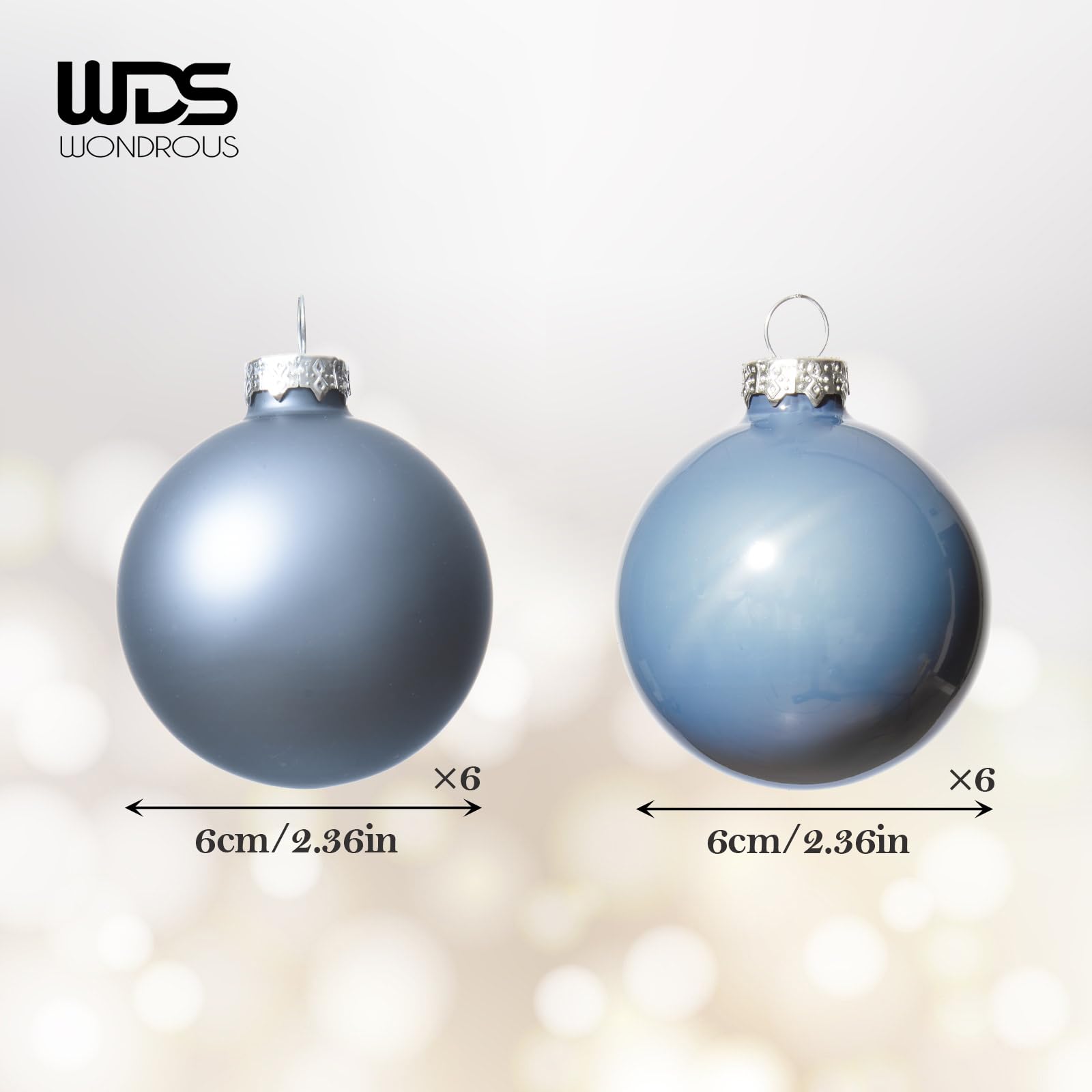 Amazon.co.jp: WDS WONDROUS クリスマスボール デコレーション 12個