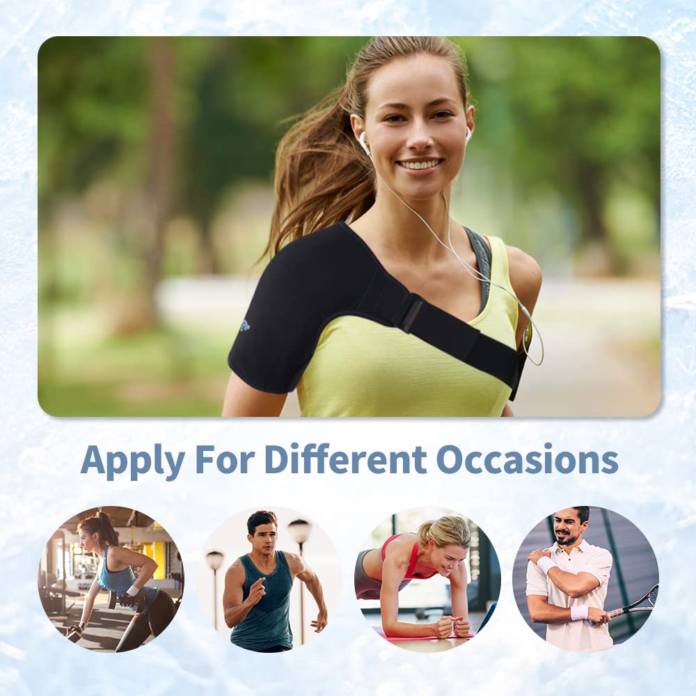 NEWGO Shoulder Ice Pack Rotator Cuff Cold Therapy, Ice Pack for