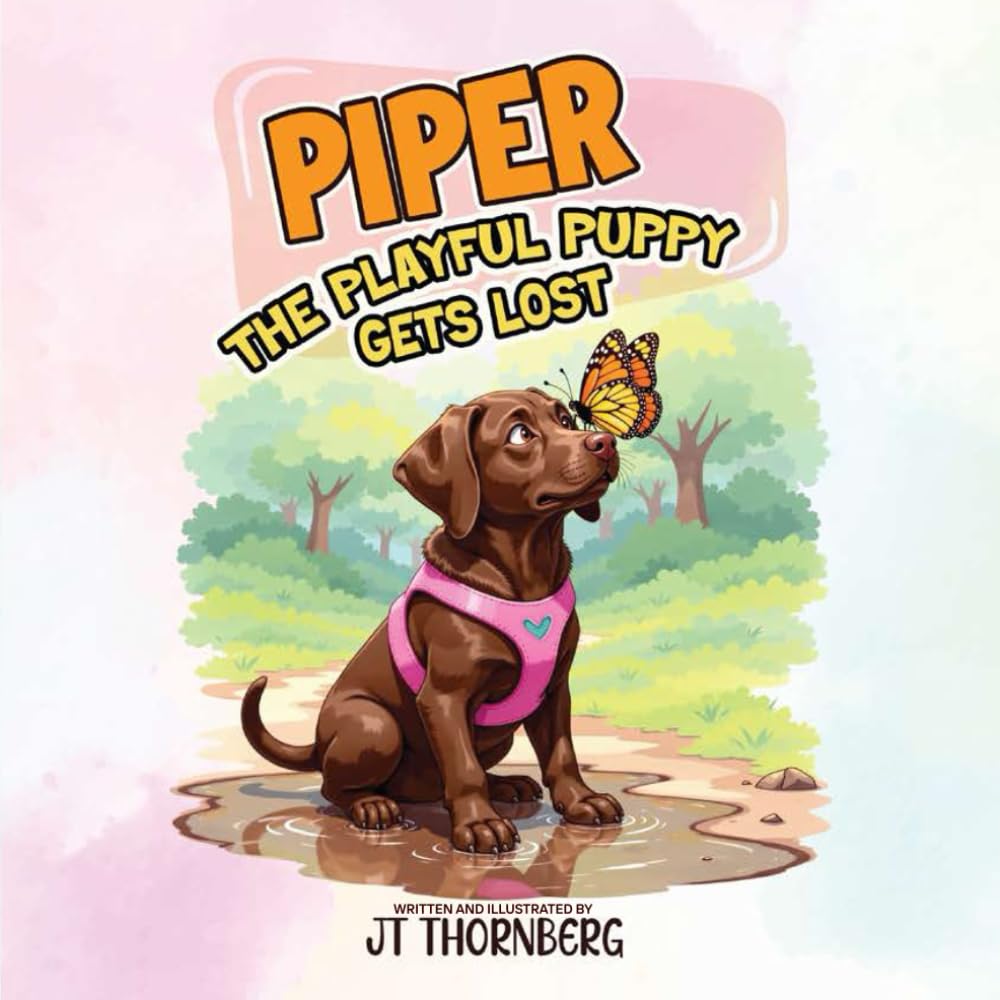 PIPER THE PLAYFUL PUPPY GETS LOST