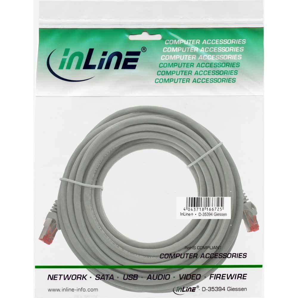 InLine 76430 - Cable Ethernet (30 m, RJ-45), Gris