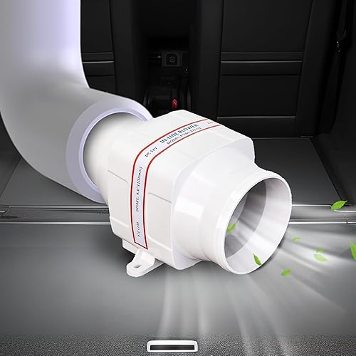 Miniatura 8 de DC HOUSE Ventiladores eléctricos de soplador de barco de aire de sentina marina en línea de 12V 130 CFM  270 CFM