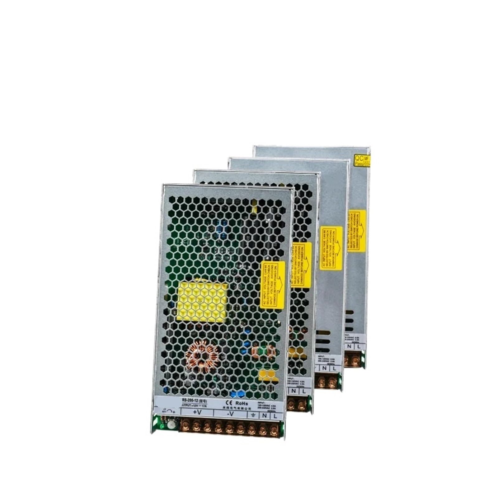 BRODEFUP 1PCS Switching Power Supply 200W 250W 350W 400W 450W 500W 110V 220V AC/DC 12V 15V 24V 36V 48V(24V,200W)