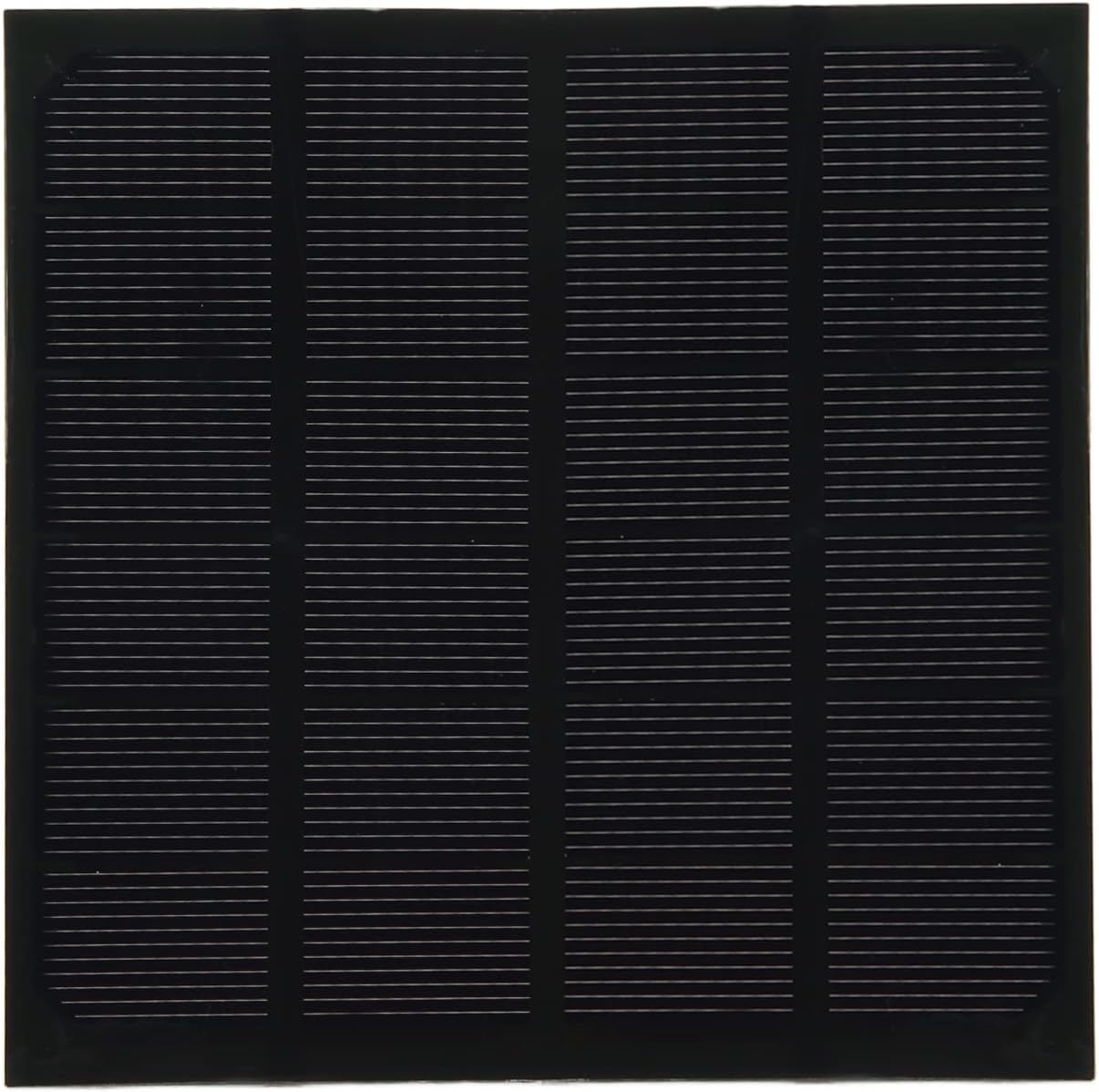 2W 6V Solar Panels High Battery Efficiency Energy Saving Solar Panel Charger Portable Solar Panel 115x115mm for Cellphoneuch Time