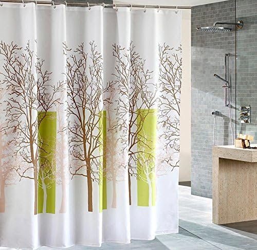 Popular Bath Dreamy Cloud Tree Eco-Friendly Polyester Shower Curtain