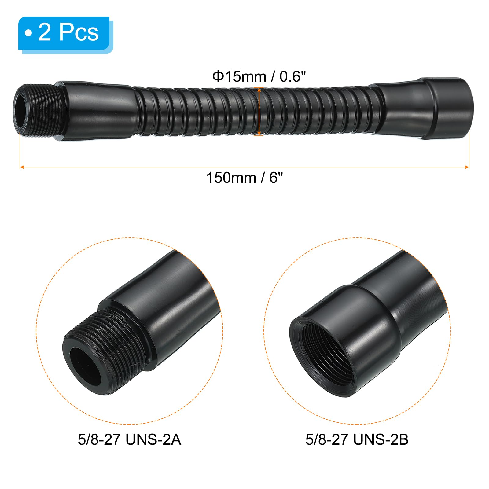 PATIKIL 6" Microphone Gooseneck - Image 2