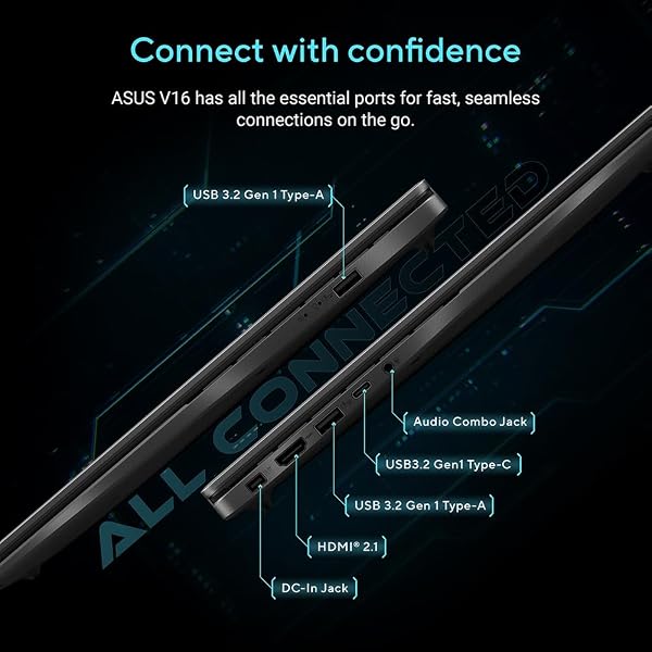 ASUS V16 V3607VP Gaming Laptop | 16.0" WUXGA 144Hz Screen | Intel Core 7 240H | NVIDIA GeForce RTX 5070 | 32GB RAM | 1TB PCIe SSD | Backlit Keyboard | Windows 11 | 3 Month Xbox Game Pass - 5