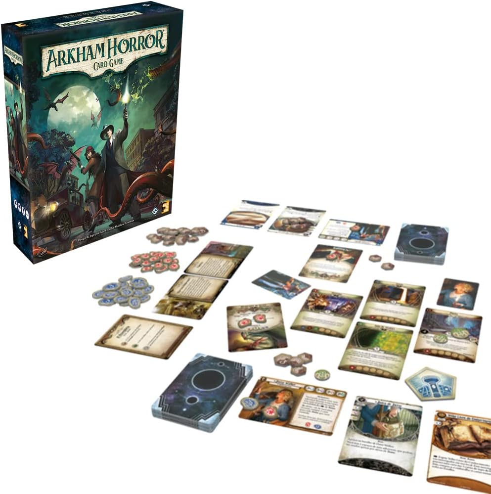 Galápagos, Arkham Horror: Card Game (Edição Revisada), Jogo de Tabuleiro para Gamers, 1-4 jogadores, 60-120 minutos por partida Galápagos, Arkham Horror: Card Game (Edição Revisada), Jogo de Tabuleiro para Gamers, 1-4 jogadores, 60-120 minutos por partida