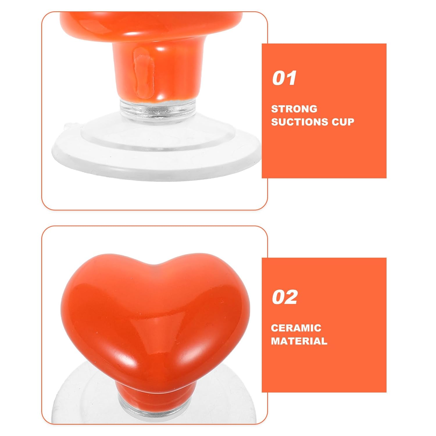 Rulers Grip: Suction Handle Quilting Ruler Safety Handle Heart Shaped Sewing Template Holder for Fabric Cutting Sewing DIY Craft Projects
