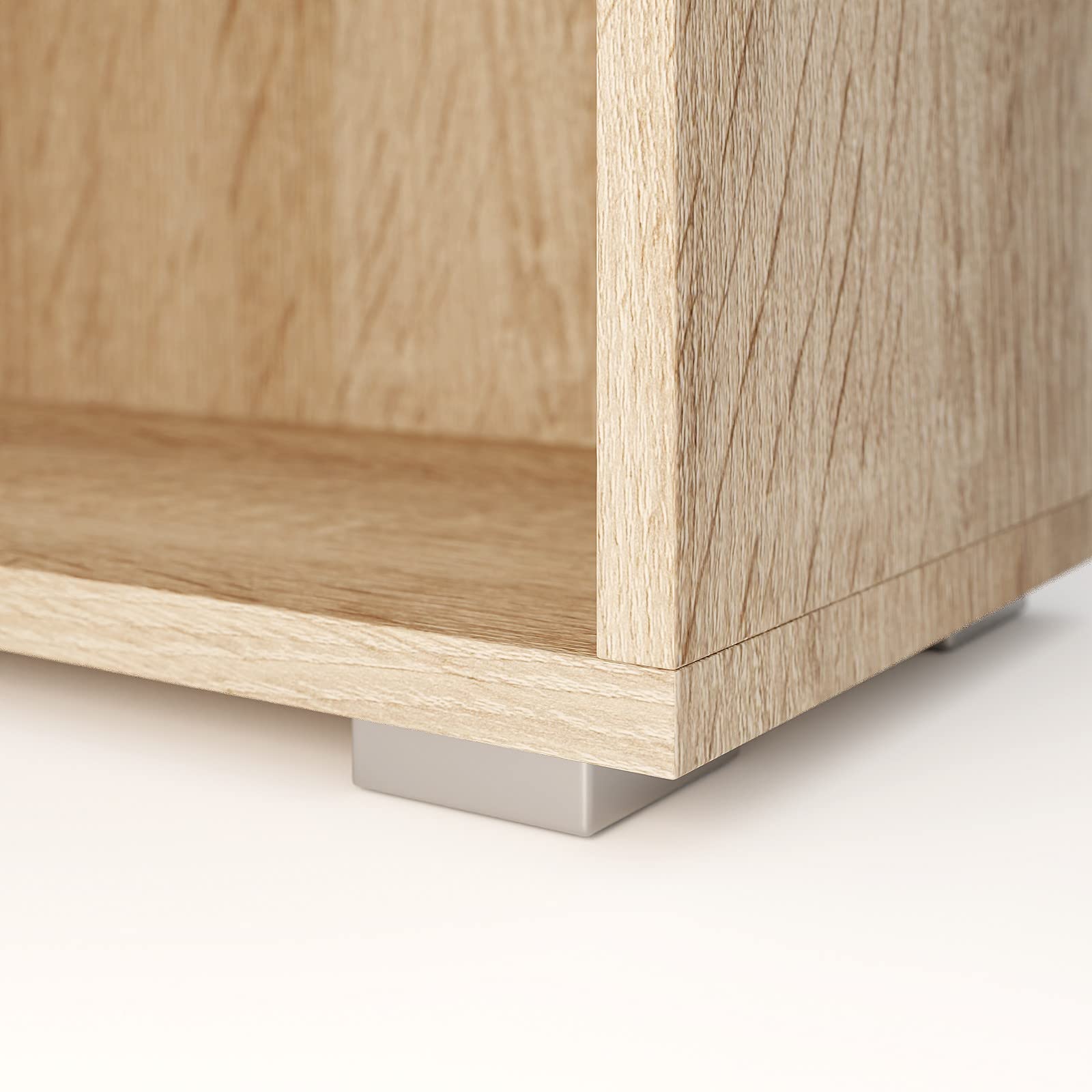 Casaria Boekenkast Set van 2 - 2 Verstelbare Planken - 77x60x28cm Eik